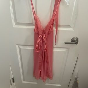 Victoria Secret pink sheer top